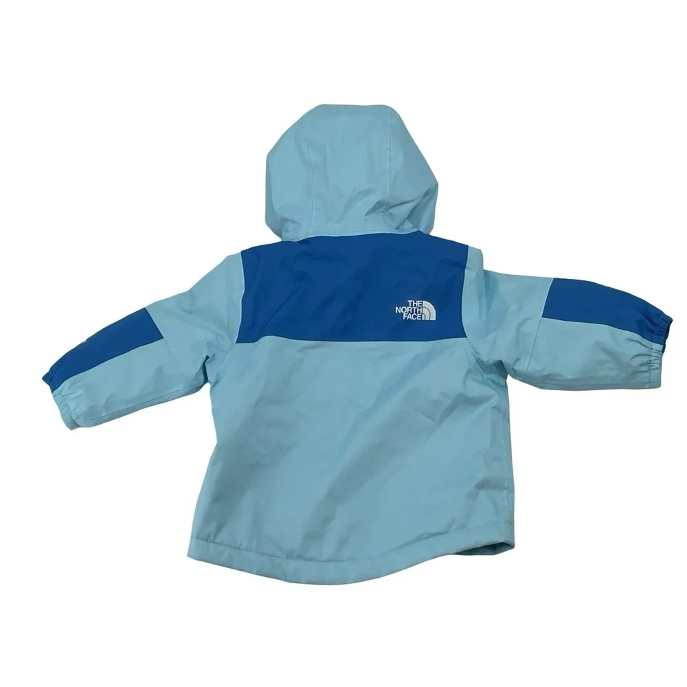 The North Face Rain Jacket Warm Storm 3-6M Blue NWOT